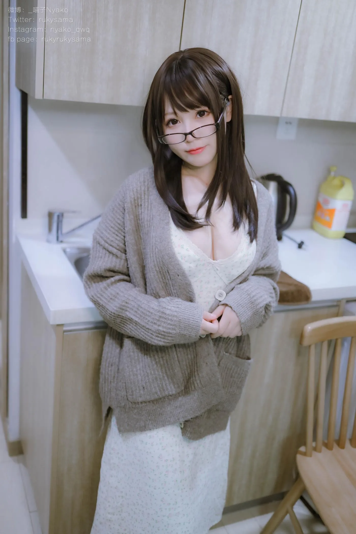 Nyako喵子 – NO.29 妄想彼女同棲生活-便服 [73P]插图1